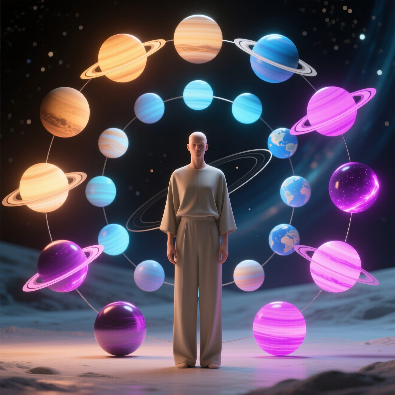 Celestial Skies: HDRI Lighting Kit