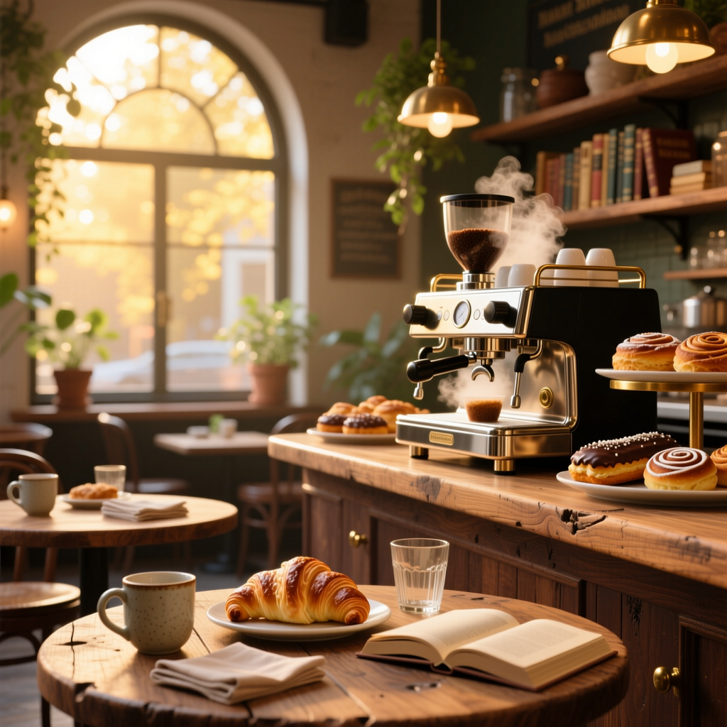 Cozy Café Interior