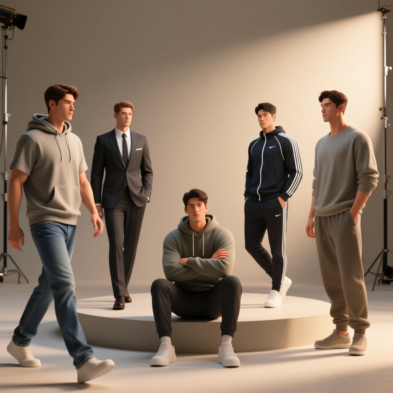 Everyday Masculine Clothing Bundle for Genesis 9