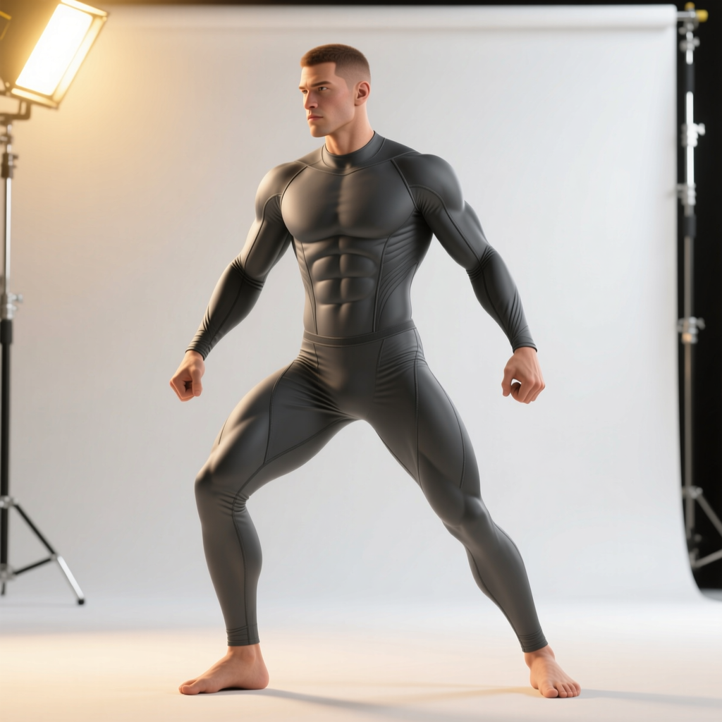 Genesis 9 Base Male Figure