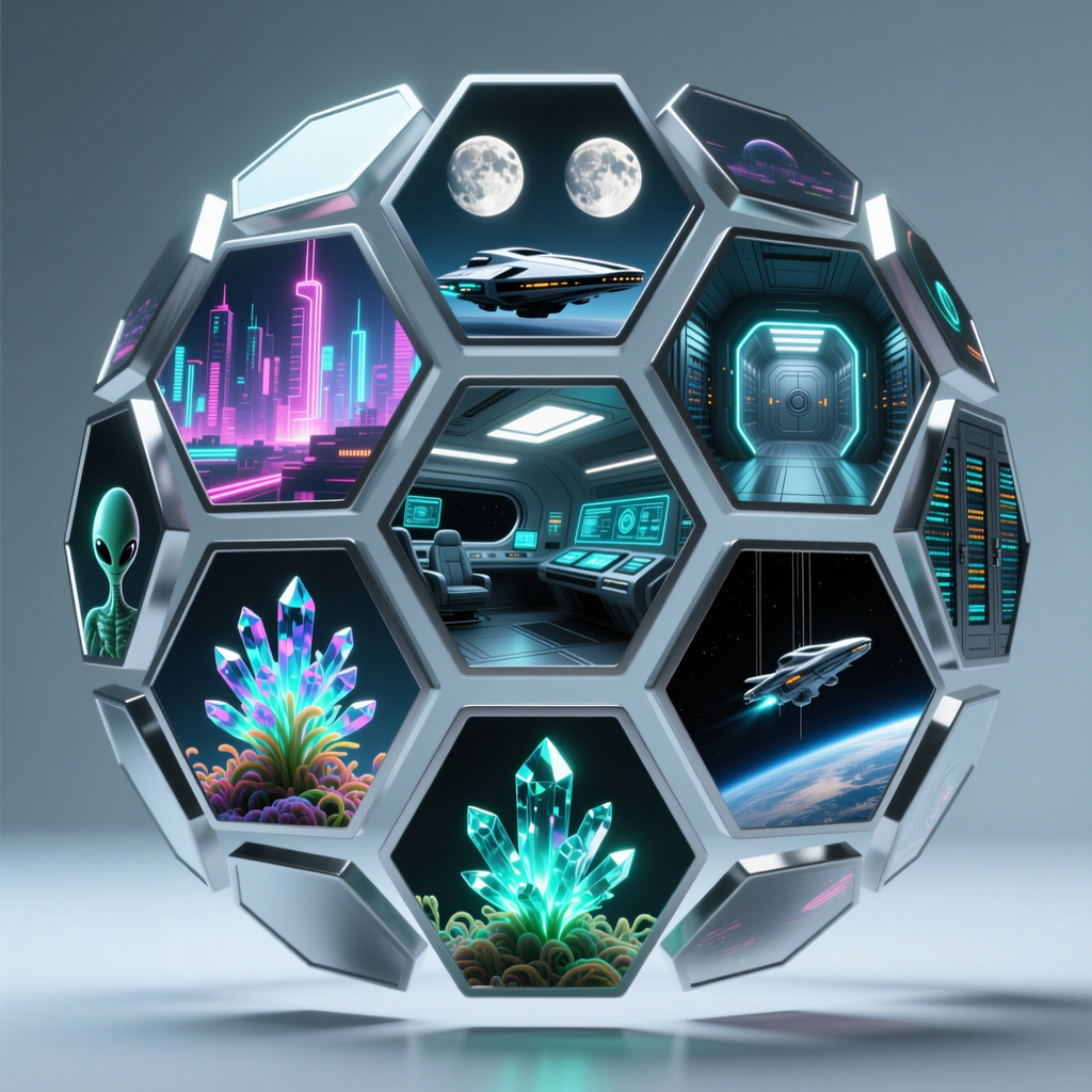 HDRI Futuristic Environments