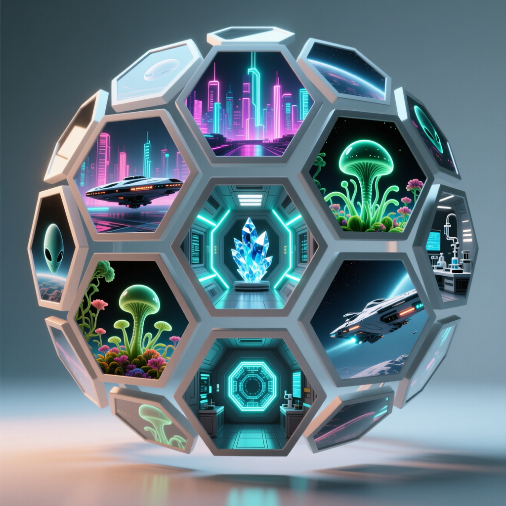 HDRI Futuristic Environments