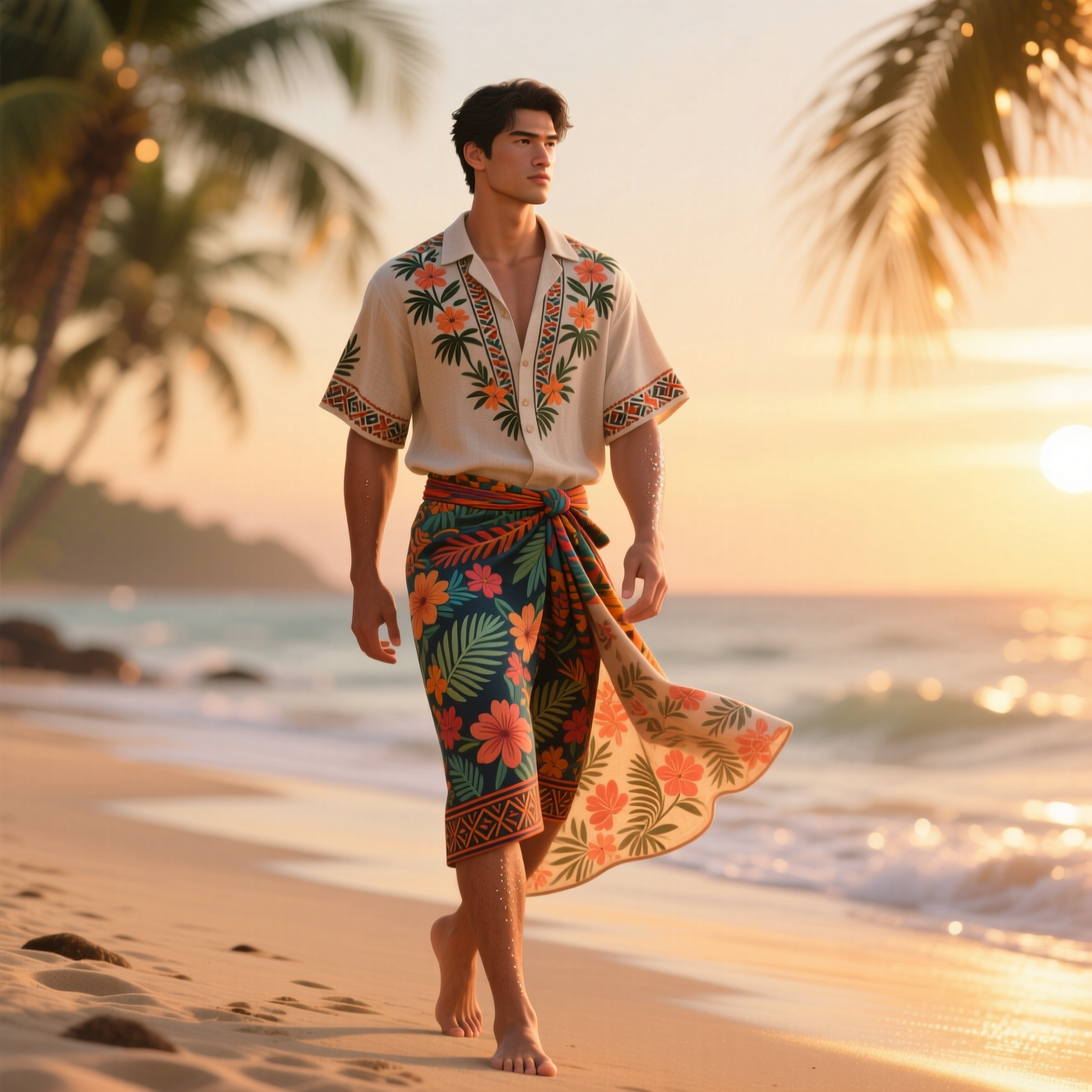 Royal Hawaiian Set for Genesis 9 Male