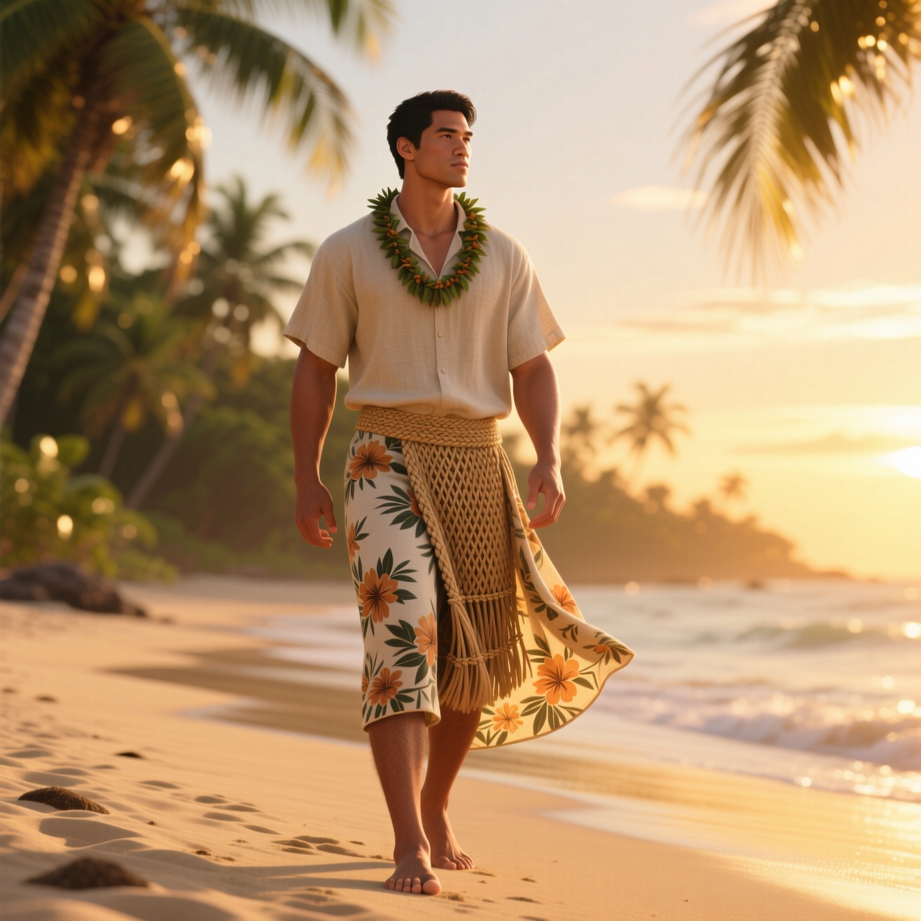 Royal Hawaiian Set for Genesis 9 Male