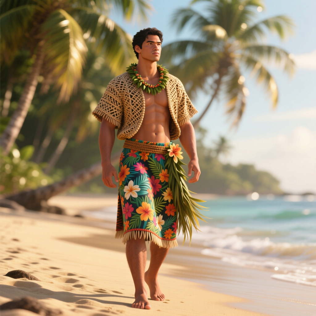 Royal Hawaiian Set for Genesis 9 Male