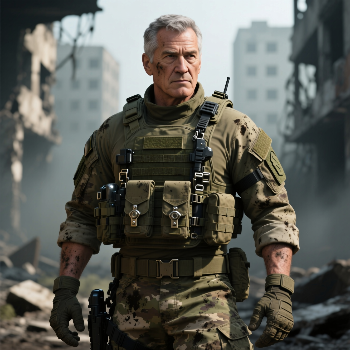 Tactical Gear: Military Uniform Set