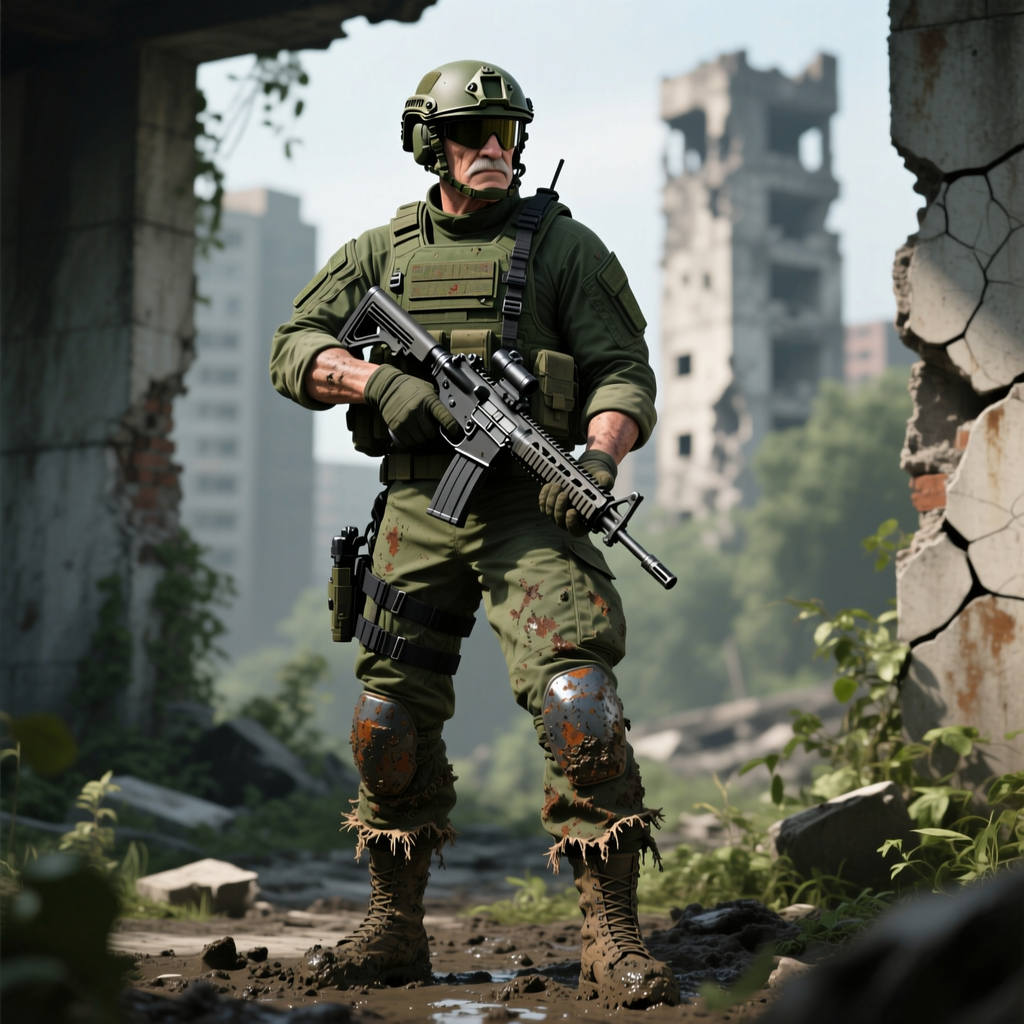 Tactical Gear: Military Uniform Set